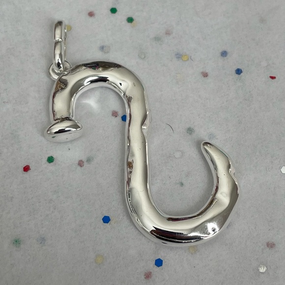 Uno de 50 • Initial S • Silver plated • Large - Picture 10 of 10